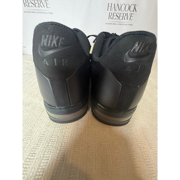 Nike Air Force 1 Posite FL Max QS Triple Black Foamposite AF1 Size 10 548968-010 - Picture 11 of 14